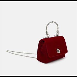 Zara Mini Velvet CrossBody